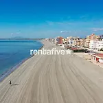 Rentafive - Centro - A/a - 1min Playa Apartamento *